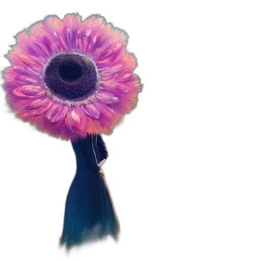 flower, umbrella, crown, staff transparent PNG cut-out