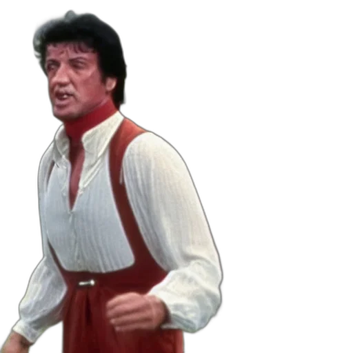 jacket, screenshot, sylvester, stallone transparent PNG cut-out