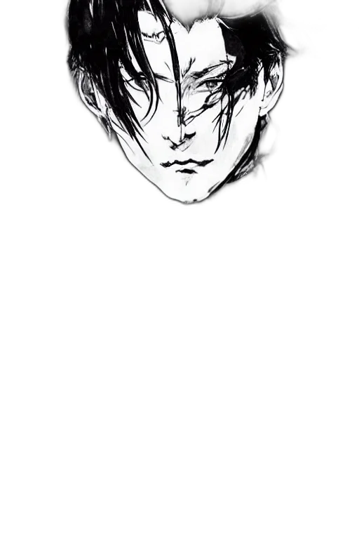 face, mask, hair, creature transparent PNG cut-out