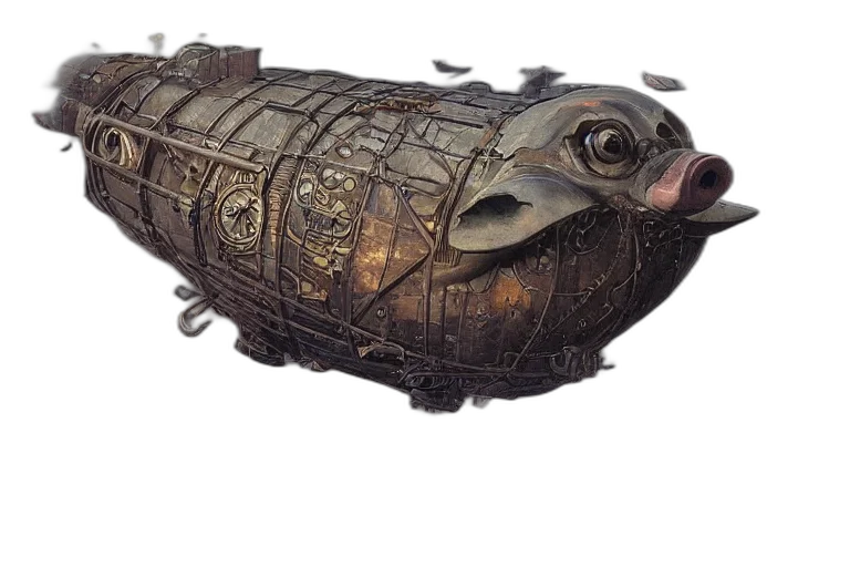 weapon, mask, bottle, animal transparent PNG cut-out