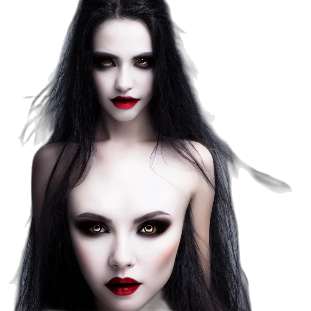 hair, creature, mask, face transparent PNG cut-out