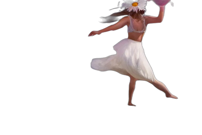 dress, mask, creature, concept art transparent PNG cut-out