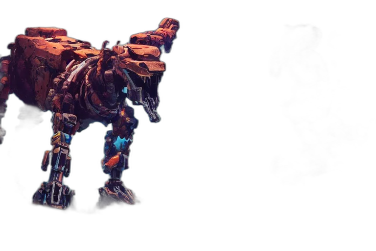robot, animal, creature, dragon transparent PNG cut-out
