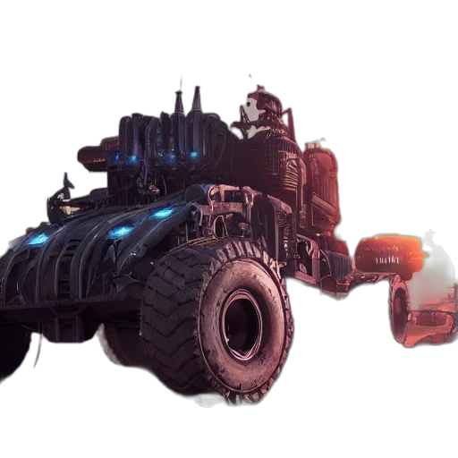 weapon, car, robot, creature transparent PNG cut-out