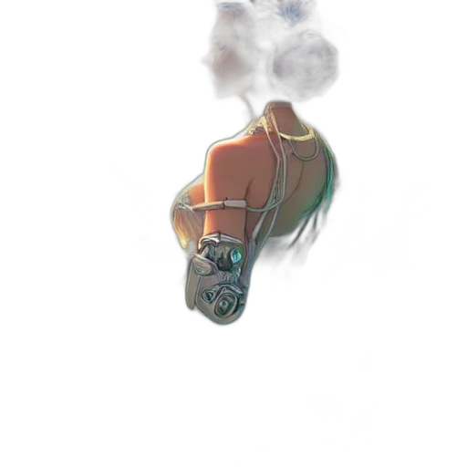 mask, robot, face, jacket transparent PNG cut-out