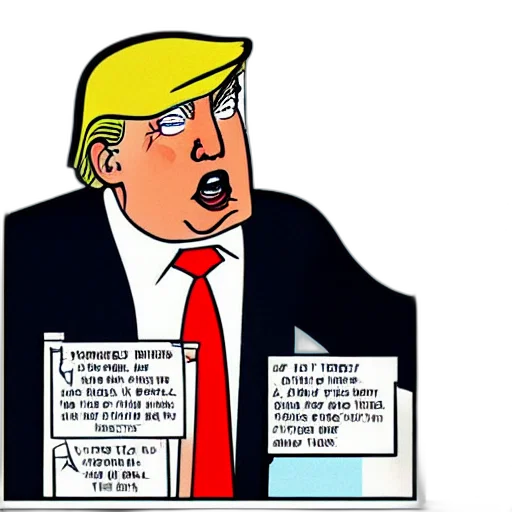 cartoon, comic book art, concept art, donald transparent PNG cut-out
