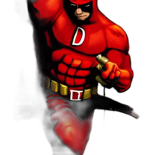 comic book art, concept art, pixel art, 3d render transparent PNG cut-out