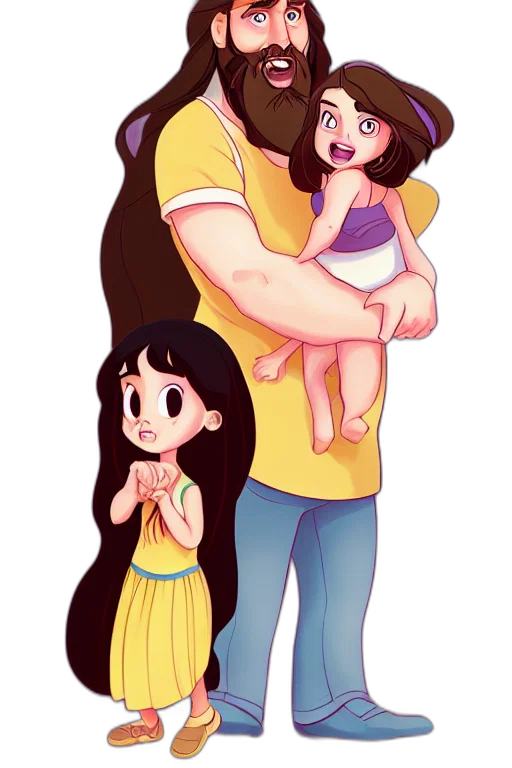 hair, cartoon, watercolor, anime transparent PNG cut-out