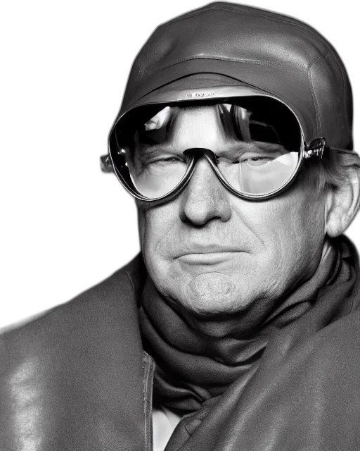 face, jacket, hat, photorealistic transparent PNG cut-out