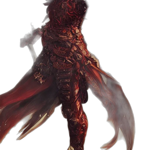 creature, sword, staff, dragon transparent PNG cut-out