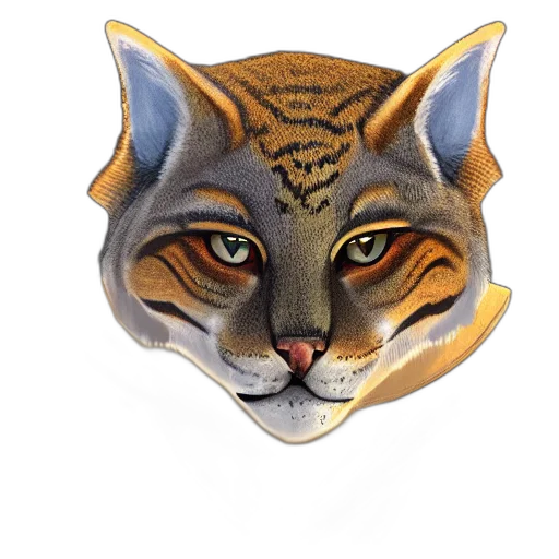 mask, jewelry, animal, photorealistic transparent PNG cut-out