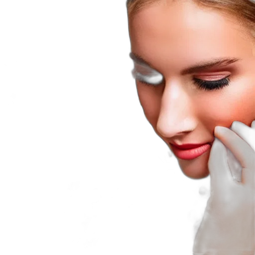 face, photorealistic, beautiful, female transparent PNG cut-out