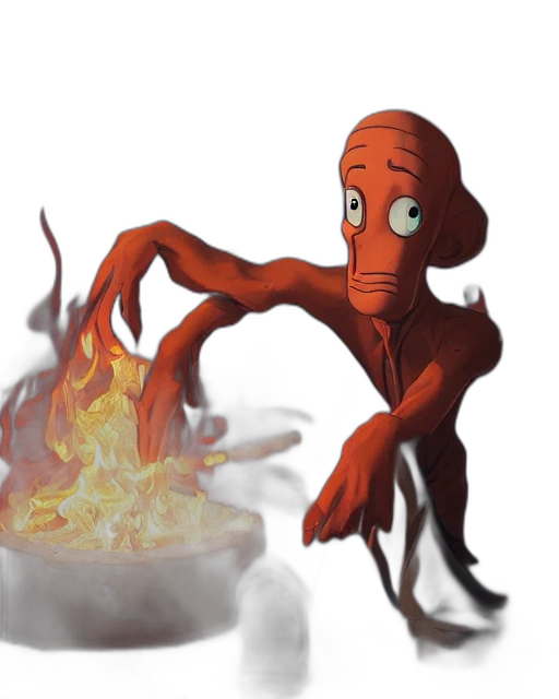 creature, mask, food, robot transparent PNG cut-out