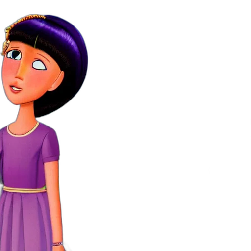 dress, jewelry, hat, face transparent PNG cut-out