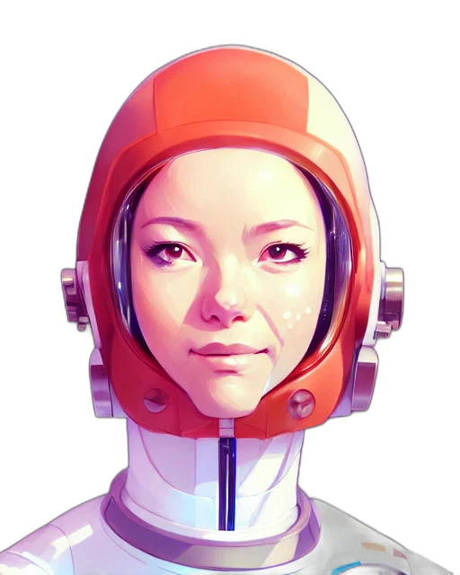 robot, face, mask, staff transparent PNG cut-out