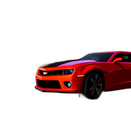 car, weapon, 3d render, photorealistic transparent PNG cut-out