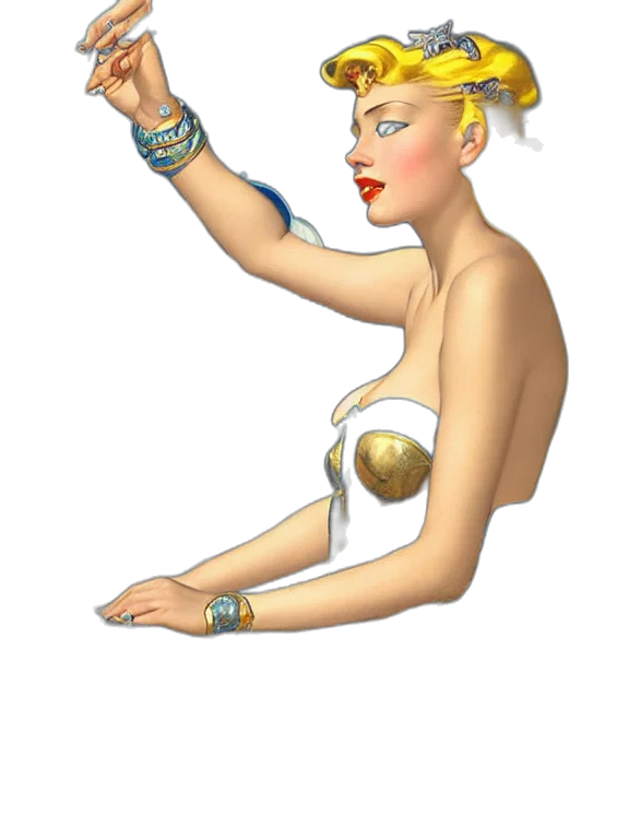 jewelry, staff, dress, crown transparent PNG cut-out
