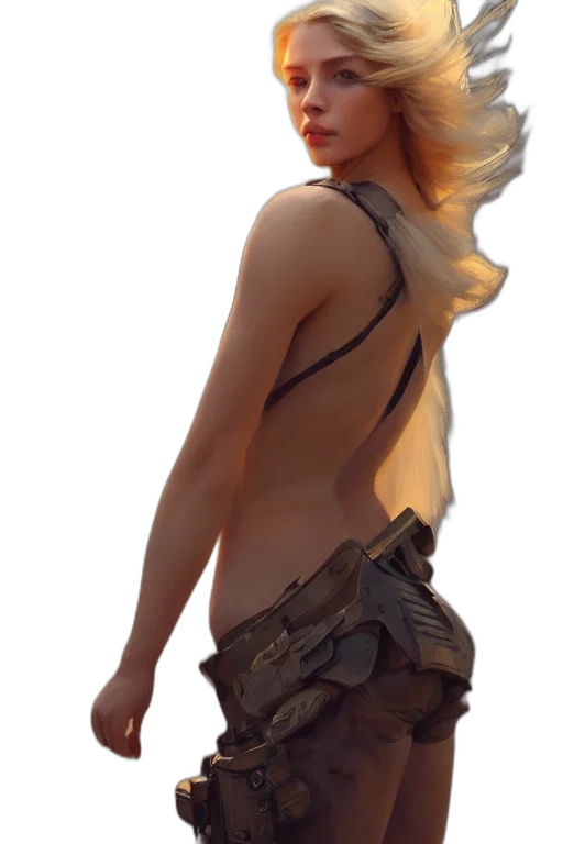 dress, staff, jacket, weapon transparent PNG cut-out