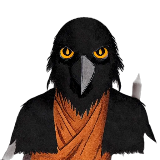 mask, animal, staff, creature transparent PNG cut-out
