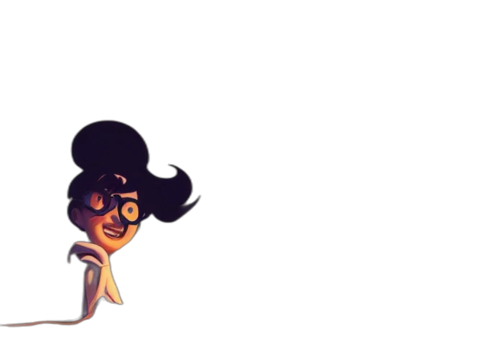 hair, concept art, cartoon, pixel art transparent PNG cut-out