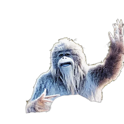 creature, animal, staff, concept art transparent PNG cut-out