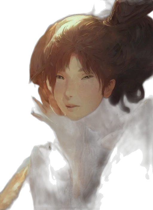 face, crown, mask, hair transparent PNG cut-out