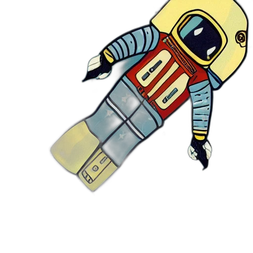 robot, staff, jacket, weapon transparent PNG cut-out