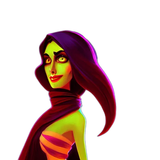 dress, face, creature, fantasy art transparent PNG cut-out