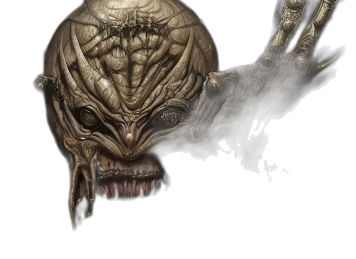 creature, mask, face, dragon transparent PNG cut-out
