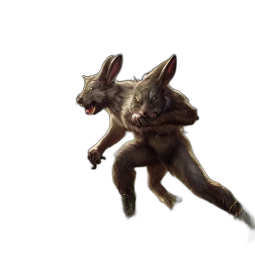 creature, animal, dragon, staff transparent PNG cut-out