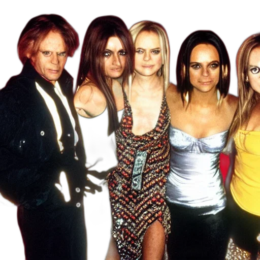 klaus, kinski, spice, girls transparent PNG cut-out