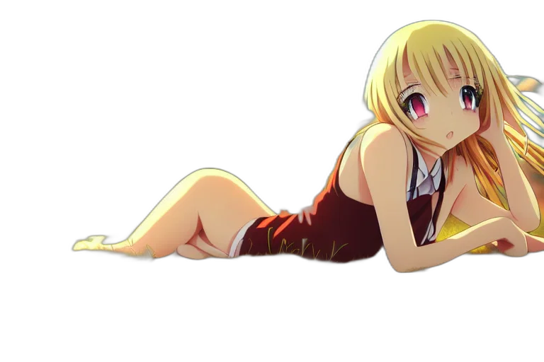 dress, staff, weapon, creature transparent PNG cut-out