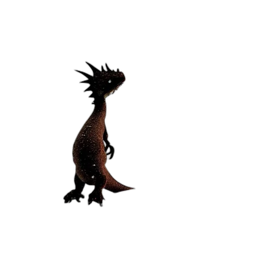 dragon, animal, creature, staff transparent PNG cut-out