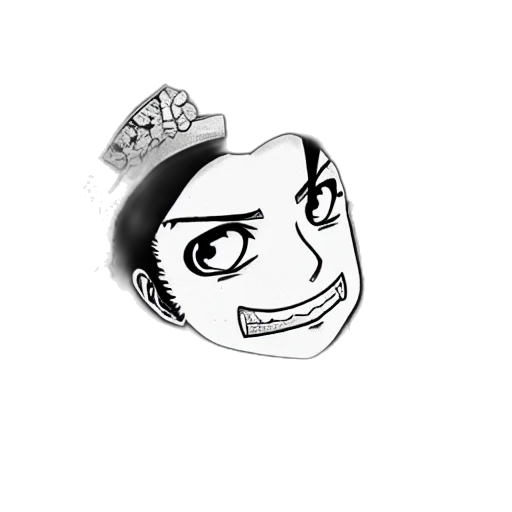crown, staff, hat, face transparent PNG cut-out