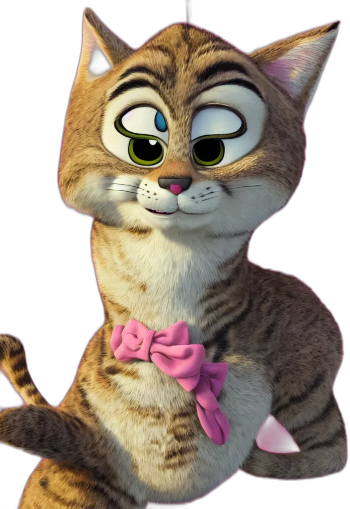 staff, animal, jewelry, 3d render transparent PNG cut-out