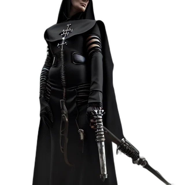 sword, staff, weapon, dress transparent PNG cut-out