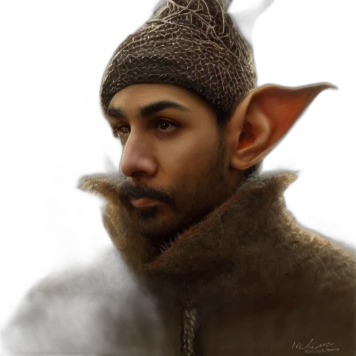 hat, staff, face, dragon transparent PNG cut-out
