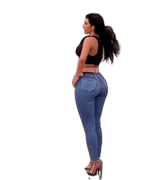 rear, waist, shot, film transparent PNG cut-out