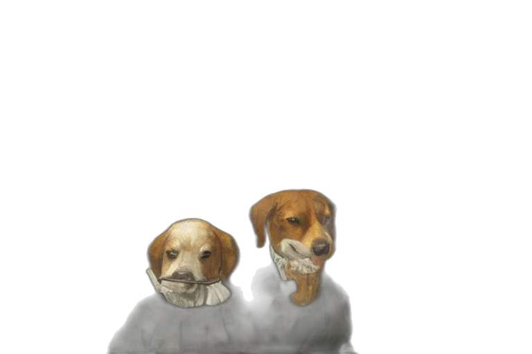staff, animal, concept art, photorealistic transparent PNG cut-out