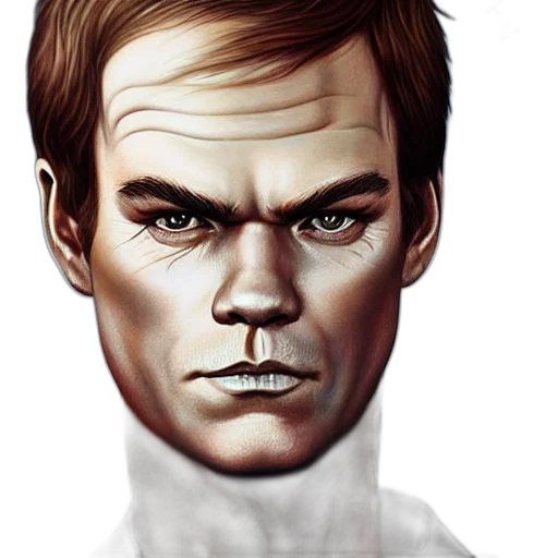 face, mask, robot, comic book art transparent PNG cut-out