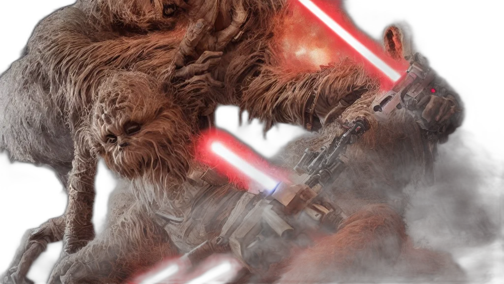 concept art, star, wars, creatures transparent PNG cut-out