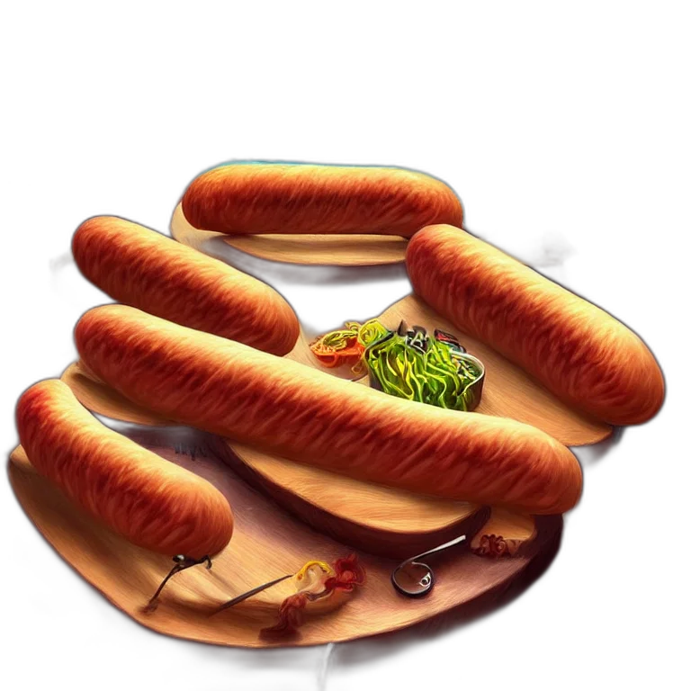 food, animal, weapon, photorealistic transparent PNG cut-out