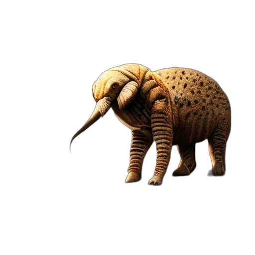 animal, creature, concept art, 3d render transparent PNG cut-out