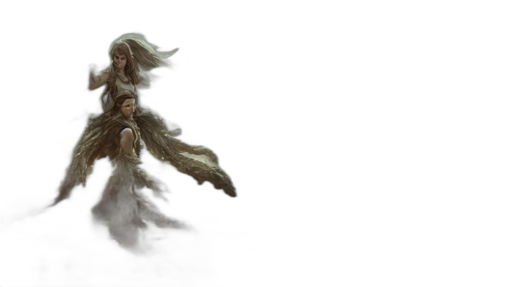dragon, hair, concept art, fantasy art transparent PNG cut-out