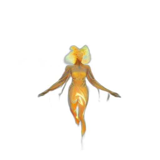creature, staff, jewelry, flower transparent PNG cut-out