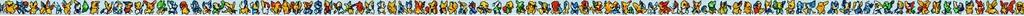 pixel art, 3d render, green, colorful transparent PNG cut-out