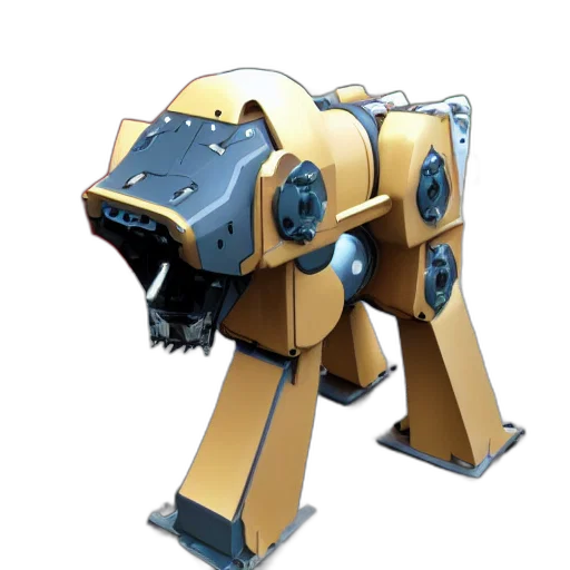 robot, weapon, animal, staff transparent PNG cut-out