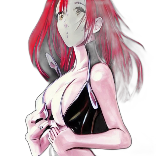 dress, mask, jewelry, anime transparent PNG cut-out