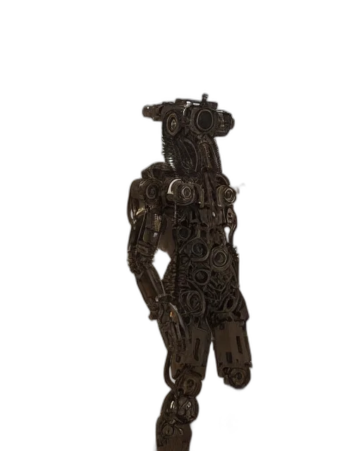 staff, jewelry, mask, robot transparent PNG cut-out