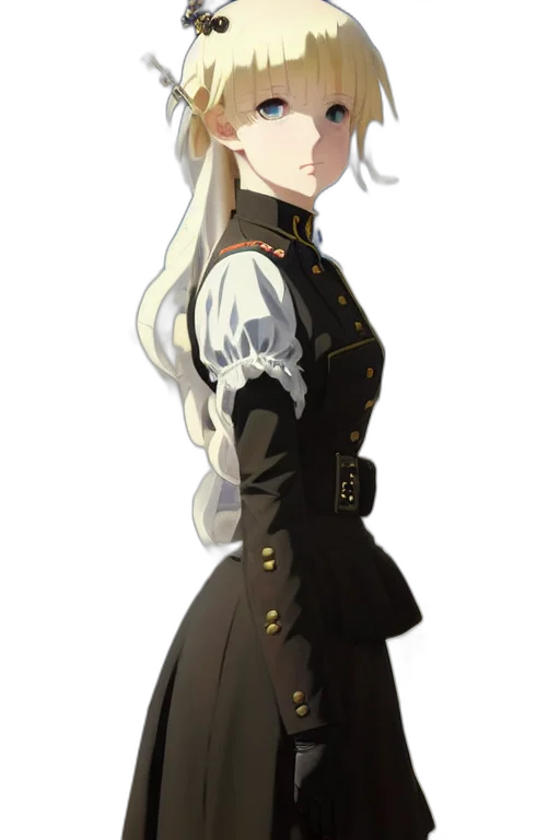 staff, dress, jacket, crown transparent PNG cut-out